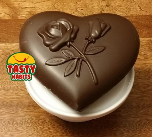Chocolate Heart Roses Topper