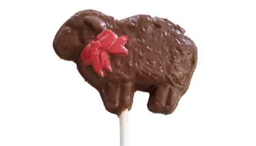 Chocolate Sheep Lollipops