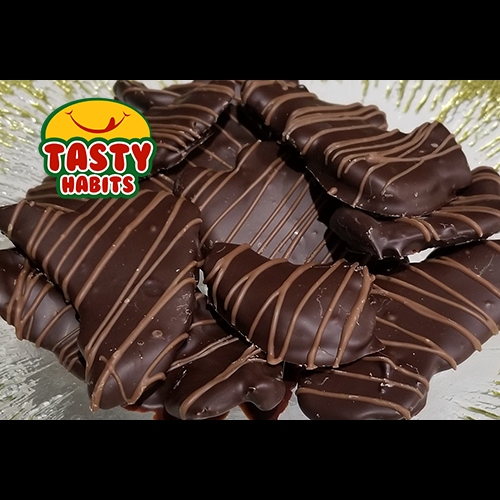 Ginger Slices Covered in Chocolate