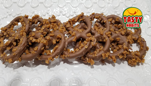 Pretzels Dipped in Chocolate
