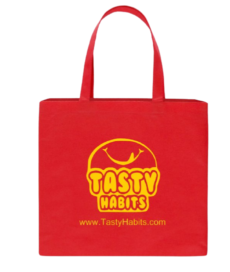 Tasty Habits Large Tote Bag
